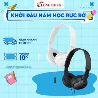 Tai nghe chụp tai có dây sony mdr-zx110ap - hàng chính hãng