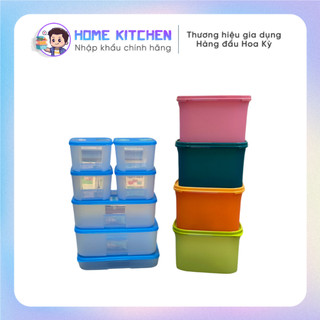 Combo 11 hộp đông mát Freezermate Fit Set 7 & Colorful Rectangular set 4 1.9L