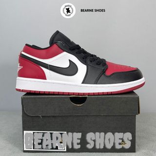Giày air jordan 1 low bred toe 553558-612 fullbox - bản best quality