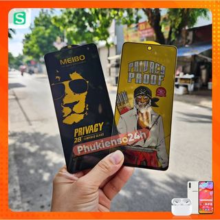 Kính Cường Lực Chống Nhìn Trộm Xịn Cho Xiaomi Redmi K40s Poco F4 Poco F3 K40 - K40 pro - K40 pro + ( KHÔNG NHẬN VÂN TAY)