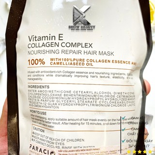 Hấp Ủ Tóc Siêu Mềm Mượt Faraci Collagen - 500ml 🌞