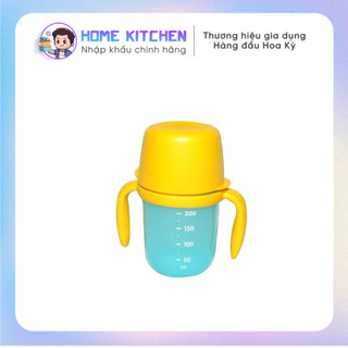 Bình tập uống Twinkle Sippy Cup 250ml Tupperware tay cầm thân thiện, giúp bé cầm nắm, tập uống dễ dàng miệng uống 360 độ