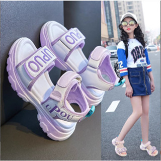 Dép sandanl bé gái hàn quốc ( siêu nhẹ ), dép quai hậu cho bé gái từ 3 đến 12 tuổi mẫu mới 2024_ SD265