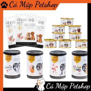 Pate cho mèo King's Pet, Pate KingPet cho chó mèo từ 1 tháng tuổi - Lon 380gr