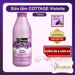 Sữa tắm COTTAGE La Violette - Hương Violet (750ml)