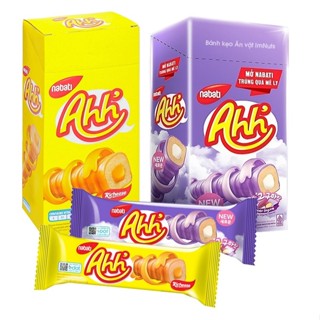 Bánh Snack phủ Phô Mai Nabati AHH 90g (10 gói x 9g)