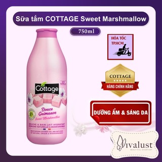 Sữa tắm COTTAGE Marshmallow - Hương Kẹo Ngọt (750ml)
