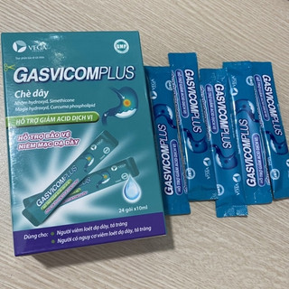 GASVICOMPLUS giảm các triệu chứng viêm đau dạ dày, tá tràng, thượng vị, hang vị - Chính Hãng