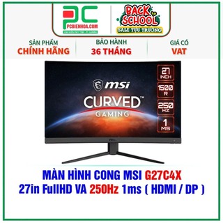 MÀN HÌNH MSI MAG OPTIX G27C4X27" CONG AMD FREESYNC