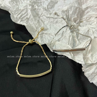 Vòng tay LOVER DREAM thiết kế đơn giản vintage có điều chỉnh được kích cỡ - ảnh thật molee.store