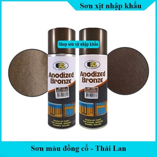 Sơn xịt Giả Cỗ( ANODIZED BRONZE) Bosny - Nhập khẩu Thái Lan