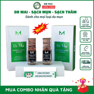 Dr Mai, serum sạch mụn chiết xuất 100% từ thiên nhiên, giúp đánh bay mụn sạch thâm