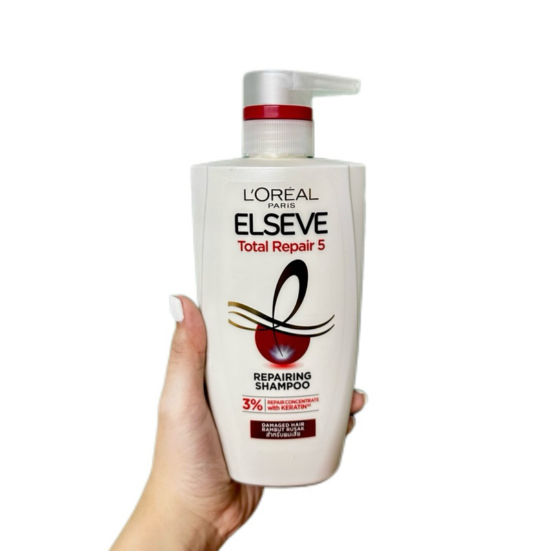 DẦU GỘI L’OREAL ELSEVE TOTAL REPAIR 5 THÁI LAN - 410ml