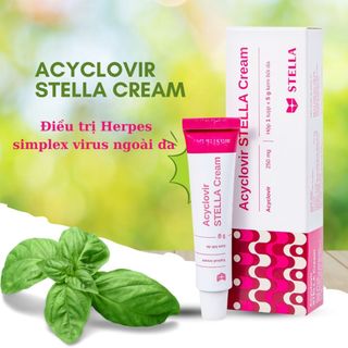 Kem bôi da  Acyclovir stella cream 5%