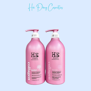Dầu gội he tepi 1000ml chính hãng dầu gội xả collagen mượt tóc hương nước hoa thơm lâu