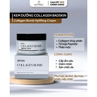 Kem dưỡng BADSKIN COLLAGEN BOMB HYLIFTING CREAM