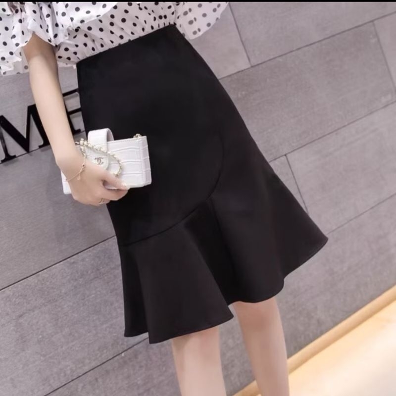 Chân váy đuôi cá lệch, Chân váy cạp cao có bigsize 40kg-120kg | BigBuy360 - bigbuy360.vn