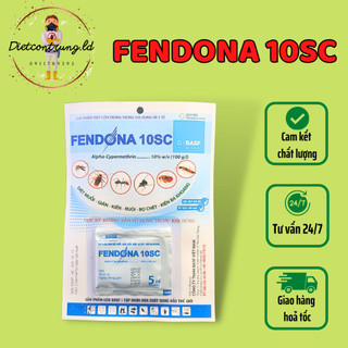 Fendona 10Sc - dạng gói 5ml ( diệt , ruồi, muỗi, kiến, gián)