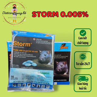 Kẹo diệt chuột STORM gói 20 viên