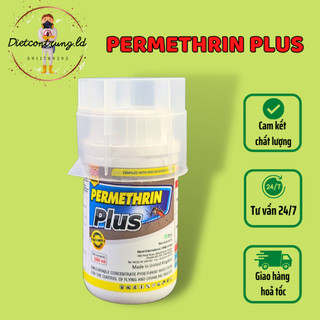PERMETHRIN PLUS /Chế phẩm diệt muỗi(chai 100ml) - Nhập khẩu chính hãng Anh Quốc