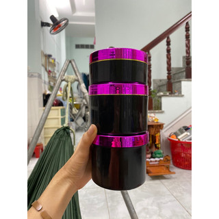 Hủ 100gr-200gr-300gr màu đen