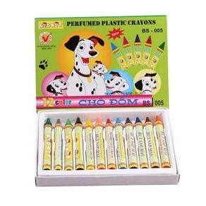 Sỉ 10 hộp sáp 12 màu dùng trong học tập.