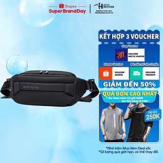 Túi đeo chéo, đeo hông Arctic Hunter YB00043 chất liệu Oxford chống nước, nhiều ngăn tiện dụng