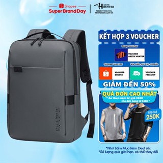 Balo laptop Arctic Hunter B00574 nhiều ngăn, đựng laptop 15.6 inch, chất liệu Oxford chống thấm nước