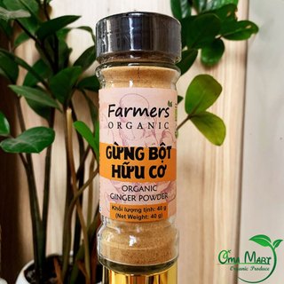 Bột gừng hữu cơ Farmers 40g
