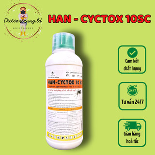 Chế phẩm diệt muỗi Han - Cyctox 10SC - 1 lít