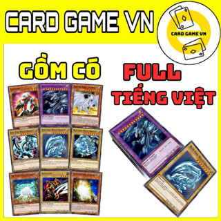 [BÀI IN] Bài YuGiOh Tiếng Việt/Anh - Bộ 45 lá bài Kaiba Deck trong Legendary Deck 2 - Card Game VN