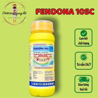 FENDONA 10SC (chai 1000ml) - diệt ruồi, muỗi, kiến ba khoang ( sử dụng trong y tế, khuyến khích sử dụng trên toàn quốc)