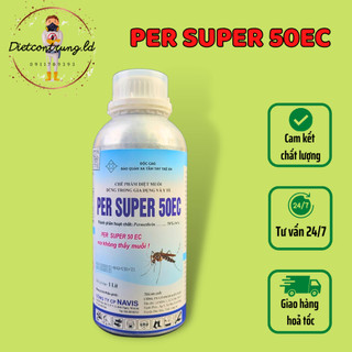 Chế phẩm muỗi chai nhôm PER SUPER 50EC - 1LÍT