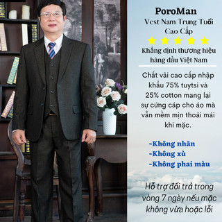 Bộ comple nam trung niên ,comple trung tuổi 2 khuy vải tuýp si nhập khẩu