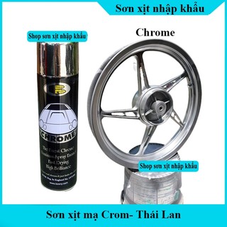 Sơn mạ Inox, mạ crom ( chrome ) Bosny