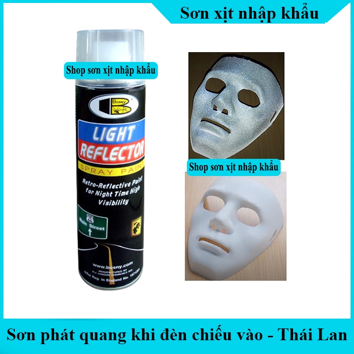 Sơn phát quang( LIGHT REFLECTOR) Bosny