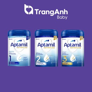 Sữa Aptamil Advanced Anh 800g giúp phát triển toàn diện về chiều cao, cân nặng, trí não cho bé