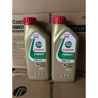 Power 1  10w40 1L(mẫu cải tiến mới) dùng cho các dòng xe số đời mới cao cấp nhất hiện nay : Exciter 155, Raider fi,Sonic