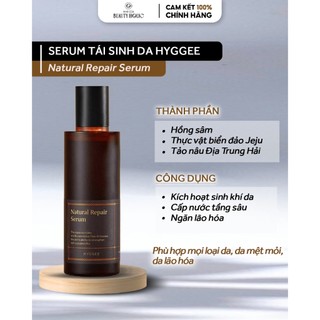 Tinh chất HYGGEE NATURAL REPAIR SERUM