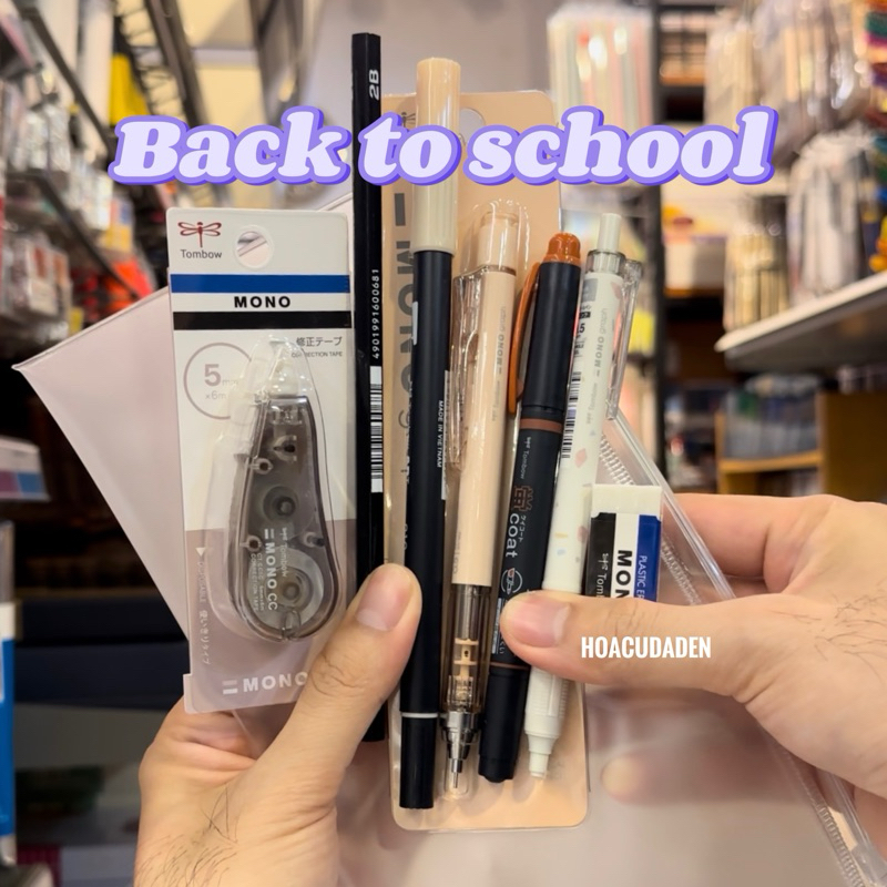 Bộ Sản Phẩm Bút Tombow Back To School 2024 (7 Món)
