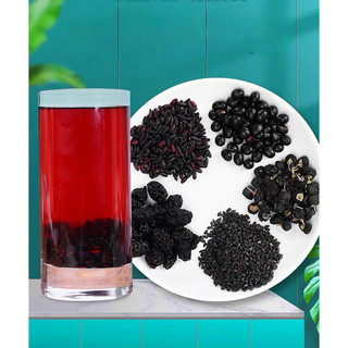 Trà ngũ hắc bách hiếu thảo đen tóc thanh nhiệt tea nước trà chè