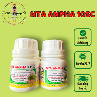 ATN ANPHA 10SC 50ml - diệt muỗi, hương sả dịu nhẹ
