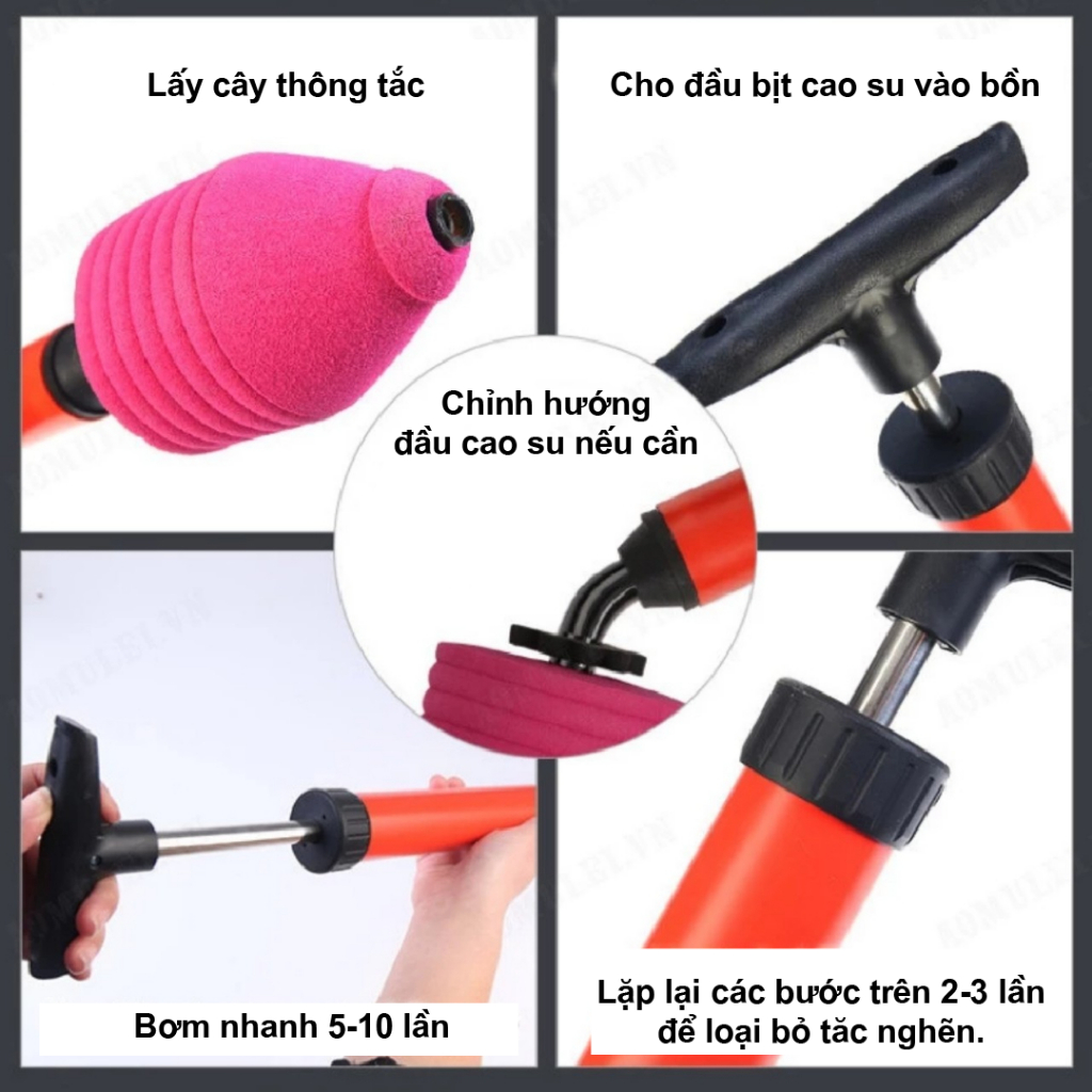 DỤNG CỤ THÔNG TẮC ĐA NĂNG BỒN CẦU , BỒN RỬA , CỔNG THOÁT NƯỚC UMIKO NHẬT BẢN