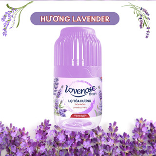 Lọ tỏa hương Lovenose hương thơm tự nhiên dễ chịu khử mùi sáp thơm phòng thế hệ mới siêu thơm 45 ngày, 180ml