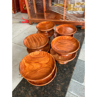 Mâm Bồng , Đĩa Trái Cây Thờ Cúng đồ dùng phòng thờ gỗ hương