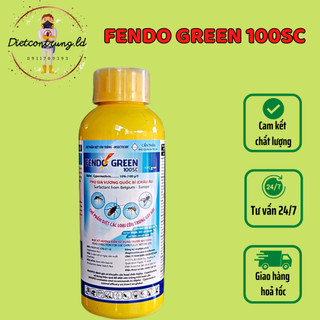 Fendo green 10sc - diệt côn trùng : ruồi, muỗi, kiến, gián. không mùi chai 1000ml