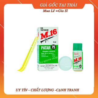 Dầu giảm đau nhức răng patar 75 m16 thái lan 3ml
