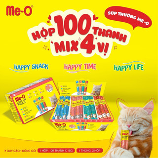 Súp Thưởng Me-O Creamy Treats Cho Mèo 15g/thanh