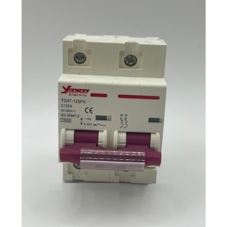 Át 1 chiều dc 1000v 125a lw bộ ngắt mạch dc 125a bảo vệ quá tải ngắn mạch cho năng lượng mặt trời dùng cho pin lưu trữ