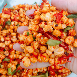 500gr BẮP SẤY KHÔ BÒ LÁ CHANH - siêu ngon ăn đảm bảo ghiền luôn